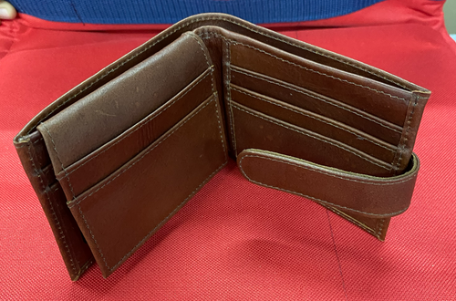 Billetera de cuero