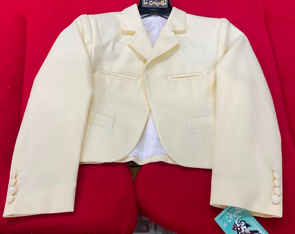Chaqueta de Huaso Tradicional Marfil