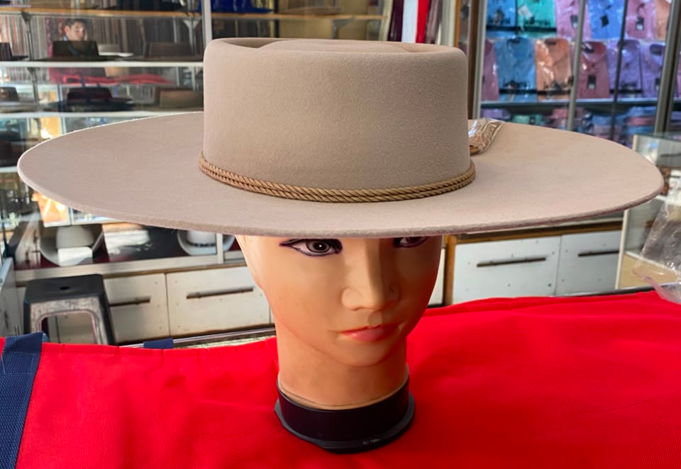 Sombrero Pelo de Conejo Cascara